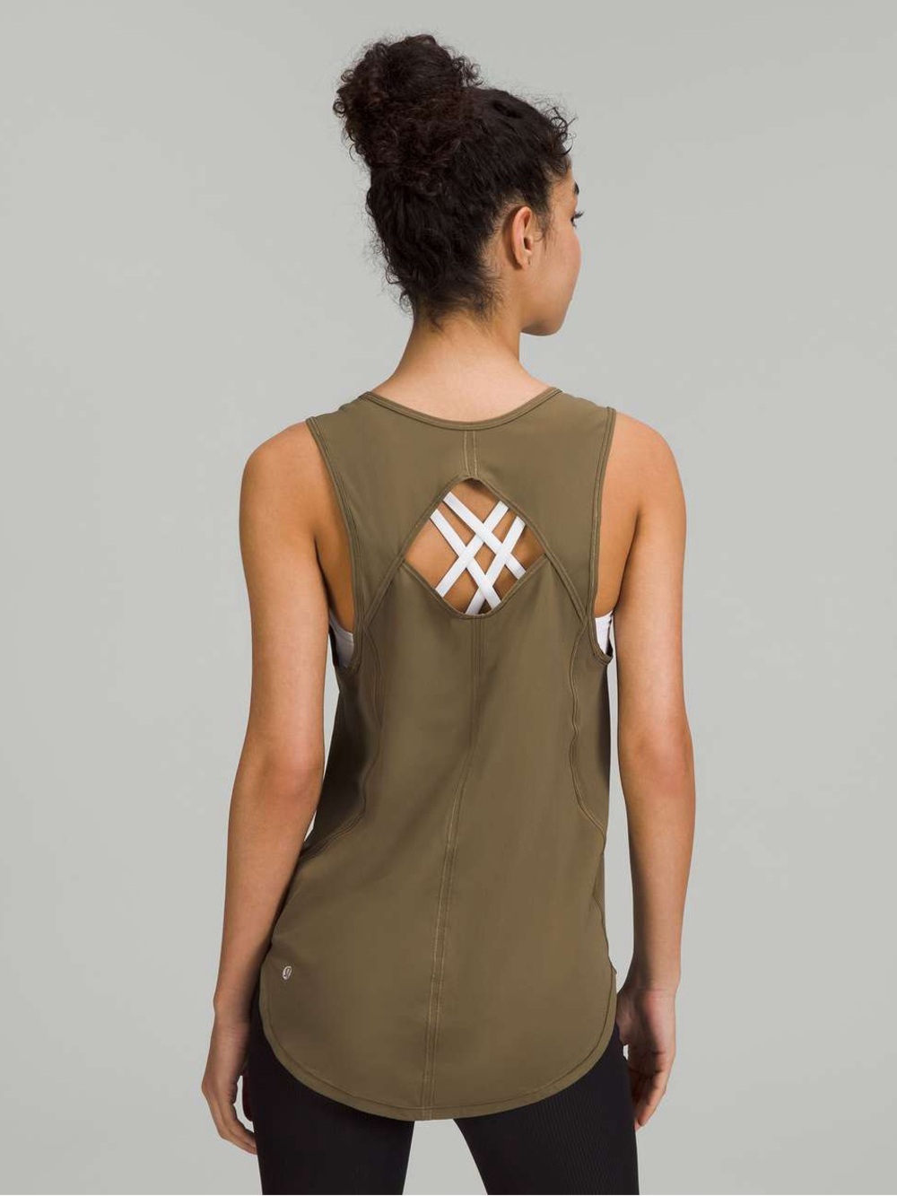 Lululemon Sculpt Tank Top Vimy Green Size 4 - Picture 5 of 5